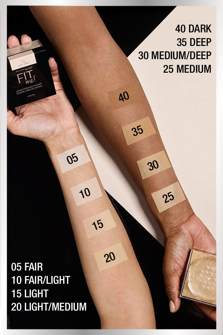 Fit Me® poudre libre de finition