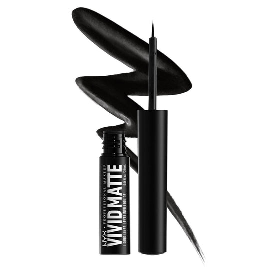 Vivid Mat Liquid Eyeliner - Black