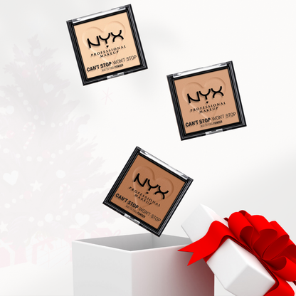 Trio Poudres Mat NYX - Teint Clair à Moyen