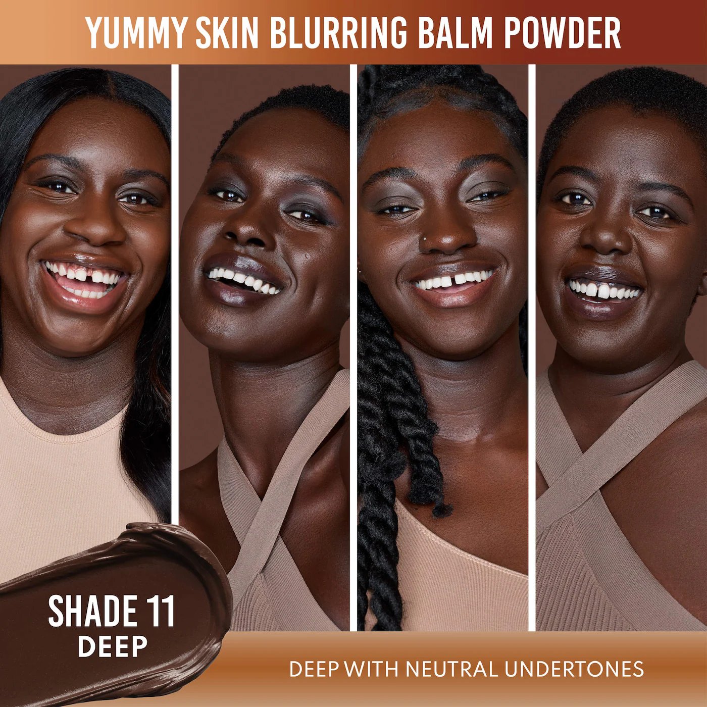 Yummy Skin Blurring Balm Powder - base teintée & fond de teint