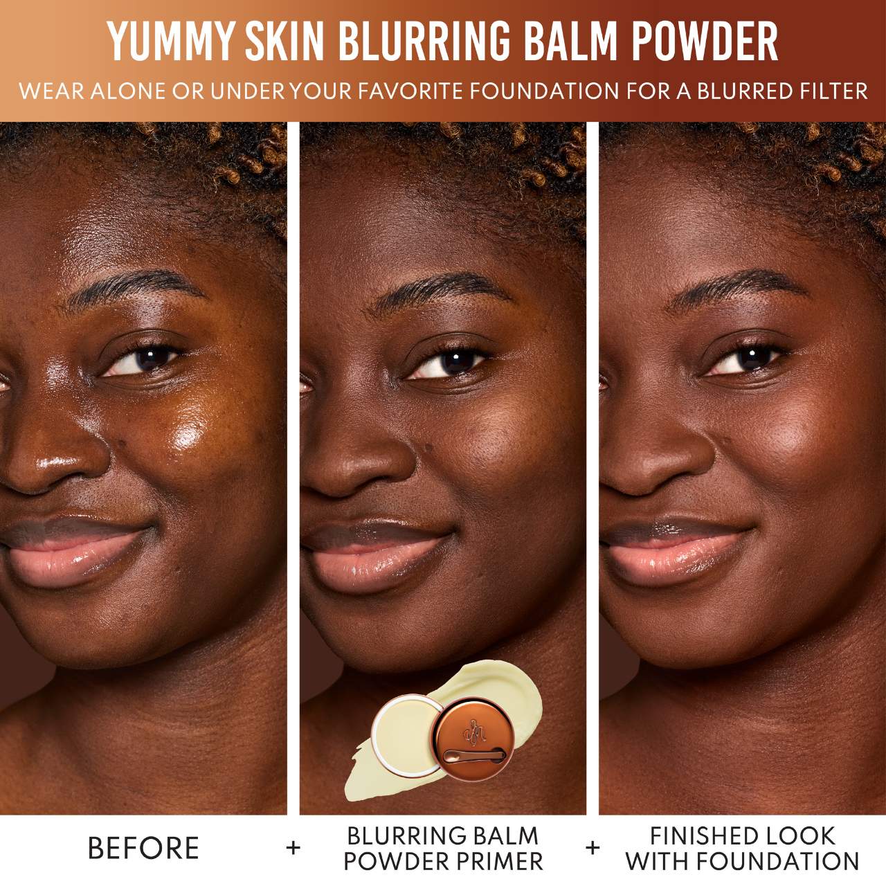 Yummy Skin Blurring Balm Powder - base teintée & fond de teint