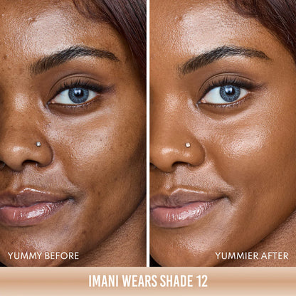 Yummy Skin Soothing Serum - Fond de teint teinté avec peptides et céramides