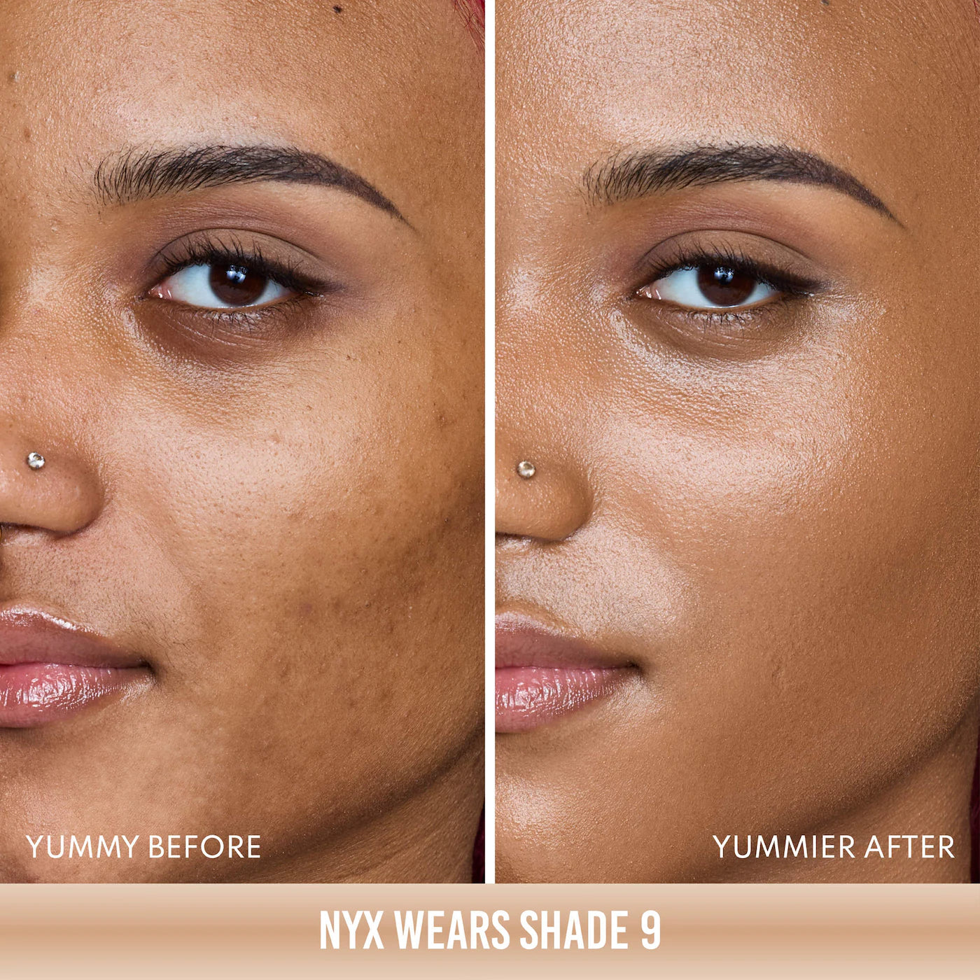 Yummy Skin Soothing Serum - Fond de teint teinté avec peptides et céramides